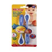 Nuby 5277 Yumuşak Kenarlı Isıya Duyarlı Kaşık Mavi