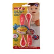 Nuby 5277 Yumuşak Kenarlı Isıya Duyarlı Kaşık Pembe