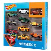 Mattel Hot Wheels 10 Lu Araba Seti 54886  (D*D*D*)