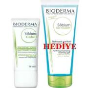 Bioderma Sebium Global 30 ml Sebium Foaming Gel 100ml HEDİYE