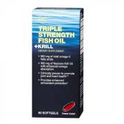 GNC Triple Fish Oil+Krill -60 Kapsül