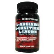 GNC L-Arginine & L-Ornithine & L-Lysine - 90 Kapsül