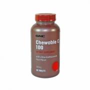 GNC C-Vitamini 100 mg Chewable - 90 Tablet