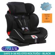 Casual Safe 9-36 Kg Oto Koltuğu - Black (Siyah)