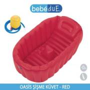 BebeDue Oasis Şişme Küvet RED