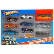 Mattel Hot Wheels 10 Lu Araba Seti 54886