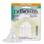 Dr.Browns Dar Ağızlı Biberon Emziği No:3 3lü ( Hızlı Akış - 330 )