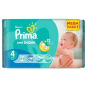 Prima Aktif Bebek Maxi Jumbo Paket 4 Numara 50 Adet 7-14 kg