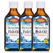 Carlson Fish Oil Liquid 200 ml Limon Aromalı 3 Adet