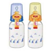 Nuk %0 BPA Cam Biberon Silikon Emzikli 125ml