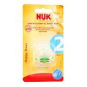 Nuk %0 BPA Emzik Silikon Happy Days No:2 ( 6 / 18 Ay )