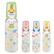 Nuk %0 BPA PP Biberon Kauçuk Emzikli 240 ml