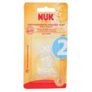 Nuk %0 BPA First Choice Biberon Emziği Silikon No:2 Orta Delik