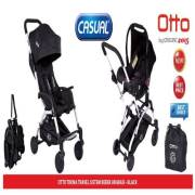 Casual Otto Trona Travel Sistem Bebek Arabası - Black