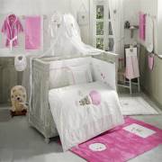 Kidboo Uyku Seti - Cute Bear Pink - 9 Parça - 80x140