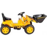 Sunny Baby JCB 4CX Akülü İş Makinesi - Sarı