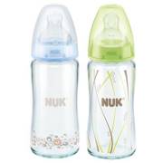 Nuk %0 BPA First Choice Cam Biberon Silikon Emzikli 240ml