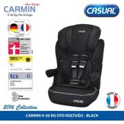 Casual Carmin 9-36 Kg Oto Koltuğu - Black (Siyah)