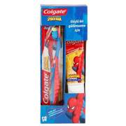 Colgate Spiderman Çocuk Diş Macunu ve Diş Fırçası