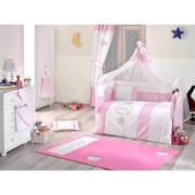 Kidboo Uyku Seti - Rabitto Pink - 9 Parça - 70x130