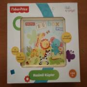 Fisher Price Ahşap Resimli Küpler