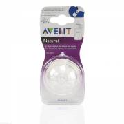 Philips Avent Natural Silikon Y Kesim Biberon Emziği 2li -SCF 656/27