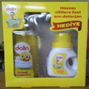 Dalin Bebek Şampuanı 750 ml + Dalin Sıvı Çamaşır Deterjanı 300ml