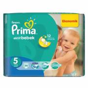 Prima Aktif Bebek Mega Paket Junior 5 Numara 36 Adet 11-18 kg