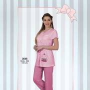 Limissi 2046 Lohusa Pijama Takımı Pembe /S