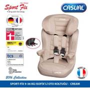 Casual Sport Fix 9-36 Kg Oto Koltuğu - Cream (Krem)