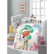 Kidboo Meraklı Baskılı Nevresim Takımı 100x150