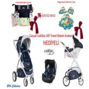 Casual Cadillac Air Travel Sistem Bebek Arabası - Blue (Mavi) HEDİYELİ