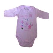 Chocobaby İnt. Zarf Yaka Uzun Kol Bady 1-3 Ay-Butterfly-Pembe