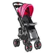 Babyhope BH609-01 Polo Çift Yönlü Bebek Arabası - Pembe Siyah