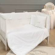 Funna Baby 5301 Premium Baby Uyku Seti / 8 parça - 80x140 cm - Beyaz