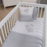 Funna Baby 5703 Baby Star Nevresim Takımı / 4 Parça - Gri