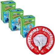 Huggies Little Swimmers Mayo Bezi  S-M (7-15kg) 3 Adet + Swimtrainer Kırmızı 3 ay 4 yaş