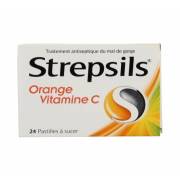 Strepsils C Vitaminli Portakal Aromalı 24 Pastil