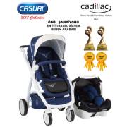 Casual Cadillac Trona Travel Sistem Bebek Arabası Blue