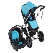 Babyhope BH-3060 Enzo Trio Puset - Mavi