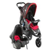 Babyhope BH-606A Galaxy Jogger Travel Puset - Kırmızı-Siyah