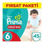 Prima Külot Bebek Bezi Fırsat Paketi 6 Beden XL 45 Adet