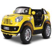 Babyhope JJ-299 Mini Cooper Akülü Araba 12V - Sarı