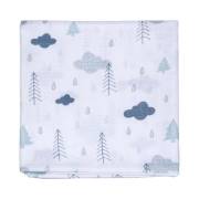 Funna Baby 9533 Forest Muslin Battaniye - 120x120 cm / Gri