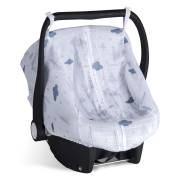 Funna Baby 9540 Forest Muslin Oto Koltuk Kılıfı / Gri