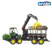 Bruder John Deere 1210E Kütük Yükleme ve Nakliye Aracı BR02133