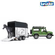 Bruder Land Rover Arazi Aracı & At Nakil Aracı BR02592