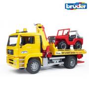 Bruder MAN Araba Çekici ve Jeep BR02750