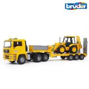 Bruder MAN Tır & JCB 4CX Kepçeli Ekskavatör BR02776