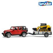 Bruder Jeep Wrangler U. Rubicon & Cat Yükleyici BR02925